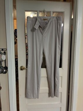 Alex Marie Light Gray Women's Dress Trousers